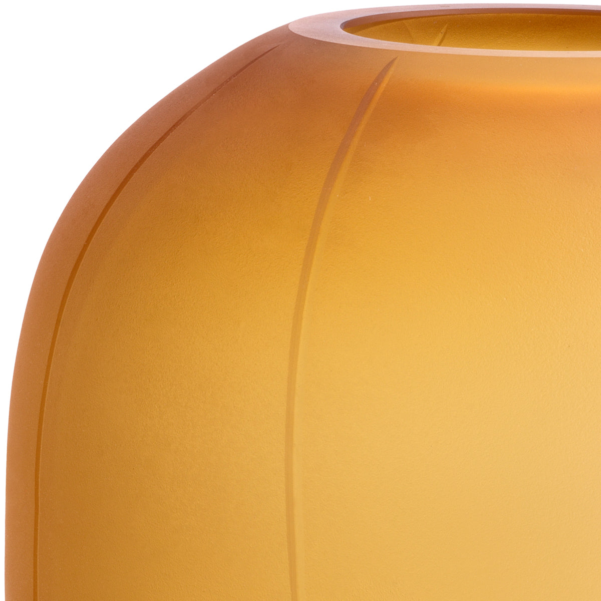 Amber Glass Bouquet Vase Zenna | Eichholtz Miami