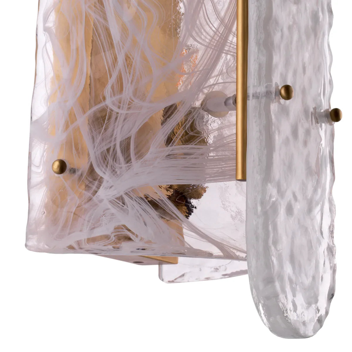 Handmade Glass Wall Lamp Ginnis