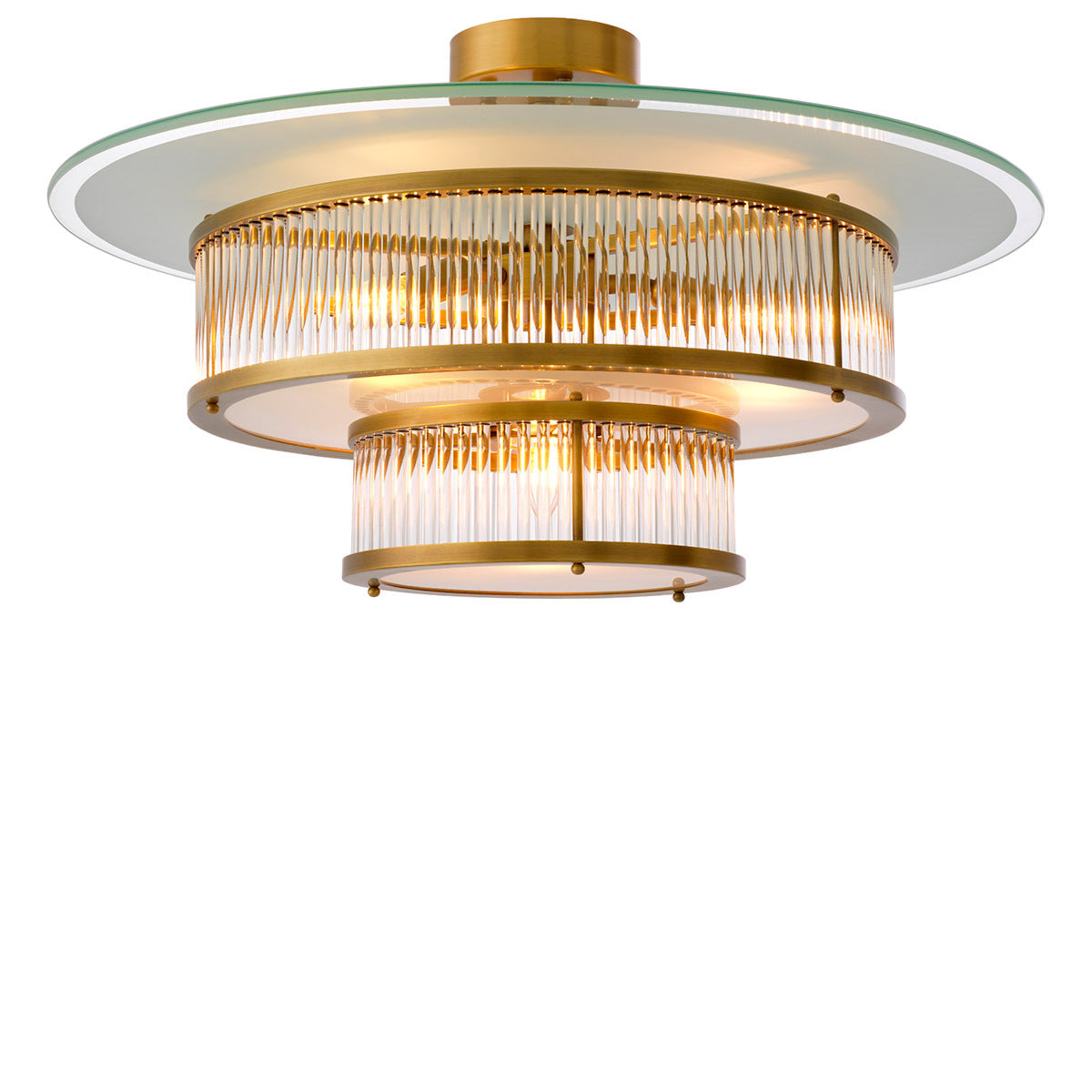 Glass Ceiling Lamp Frederic | Eichholtz Miami
