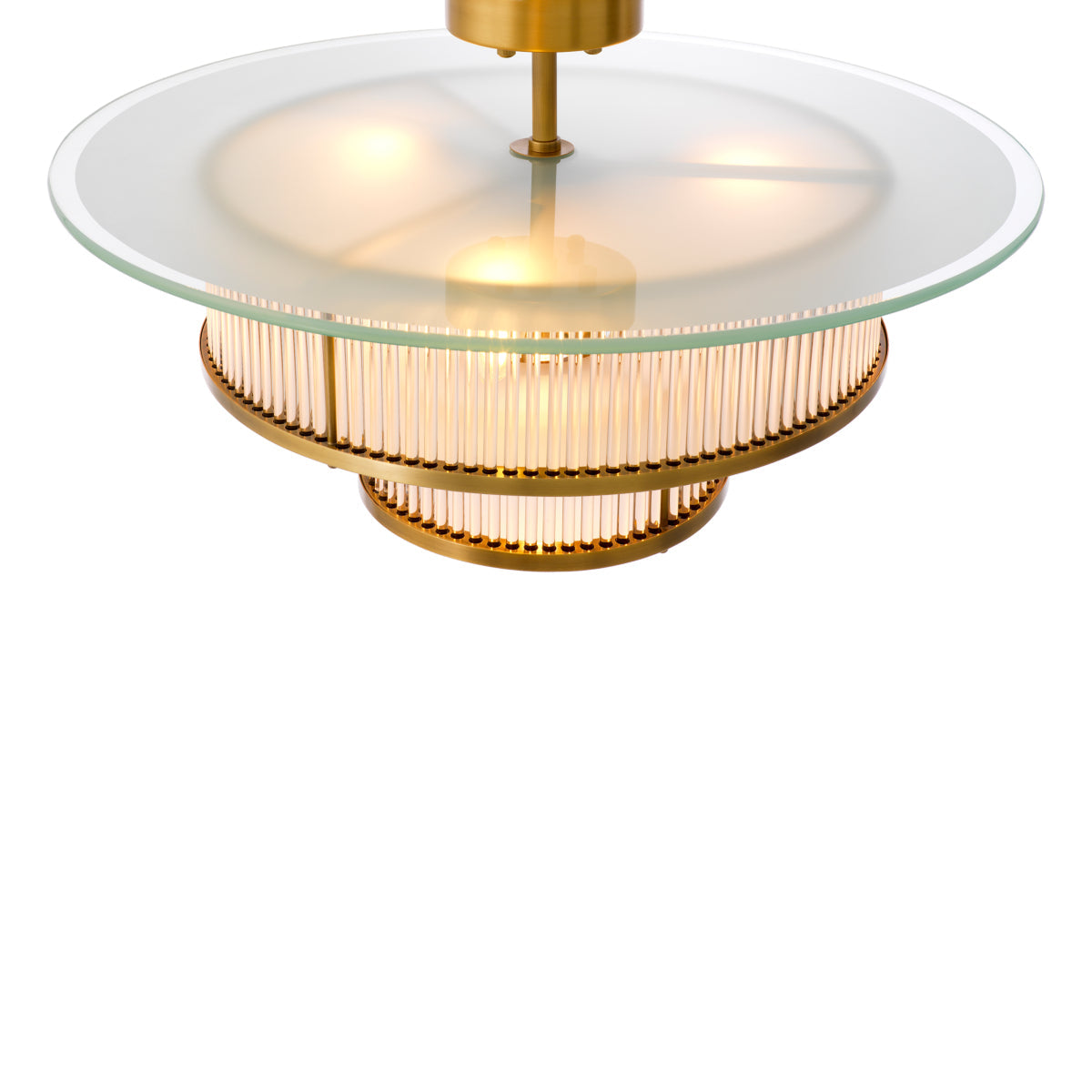 Glass Ceiling Lamp Frederic | Eichholtz Miami