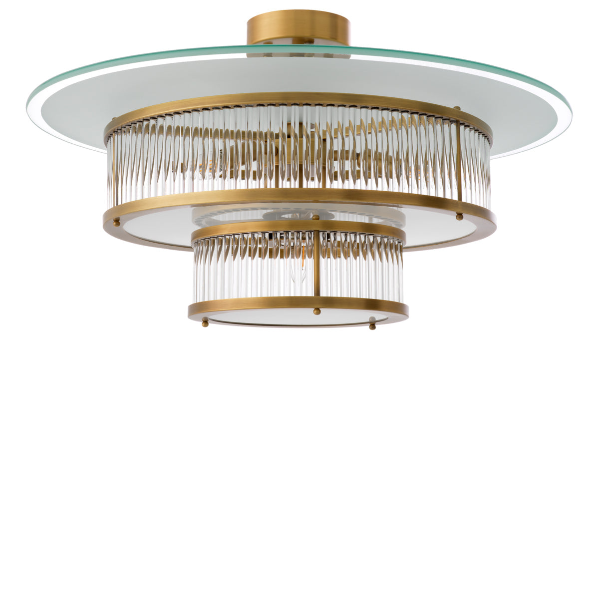 Glass Ceiling Lamp Frederic | Eichholtz Miami