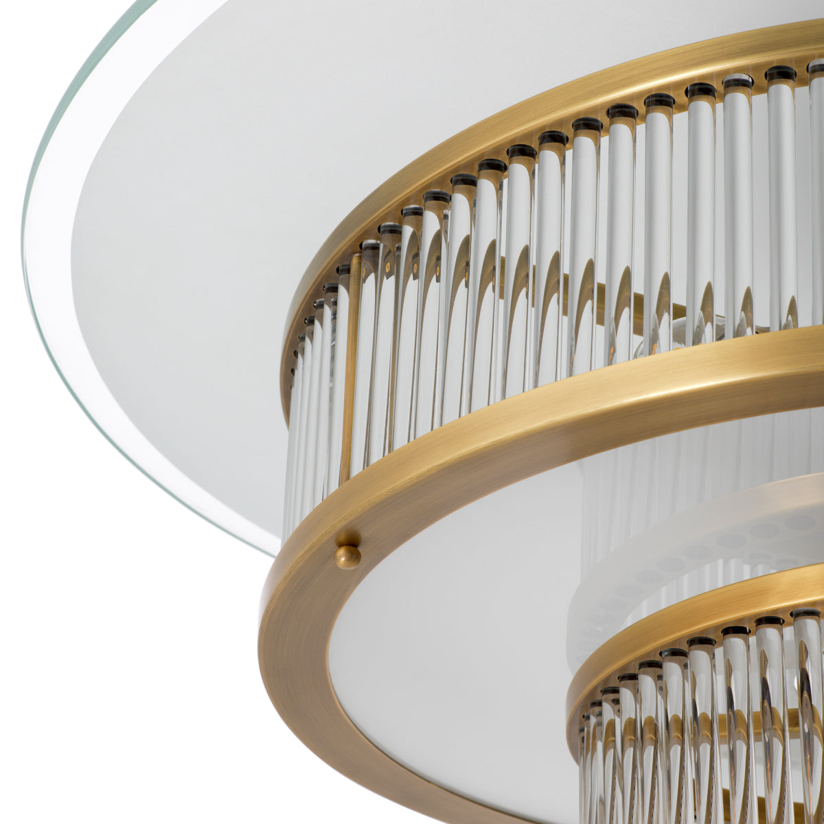 Glass Ceiling Lamp Frederic | Eichholtz Miami