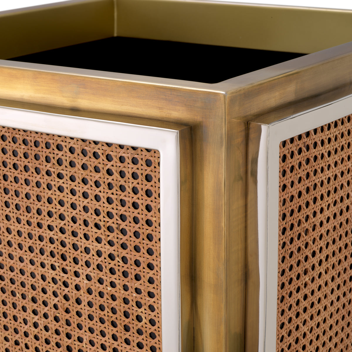 Rattan Cane Planter Tropea | Eichholtz Miami