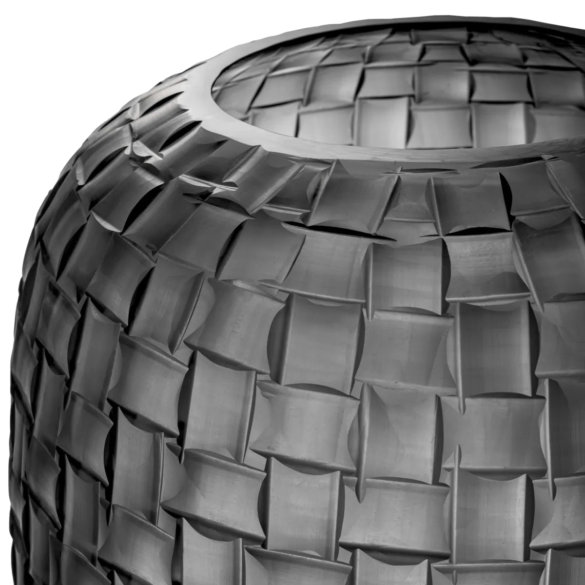 Hand Blown Glass Vase Varese | Eichholtz Miami