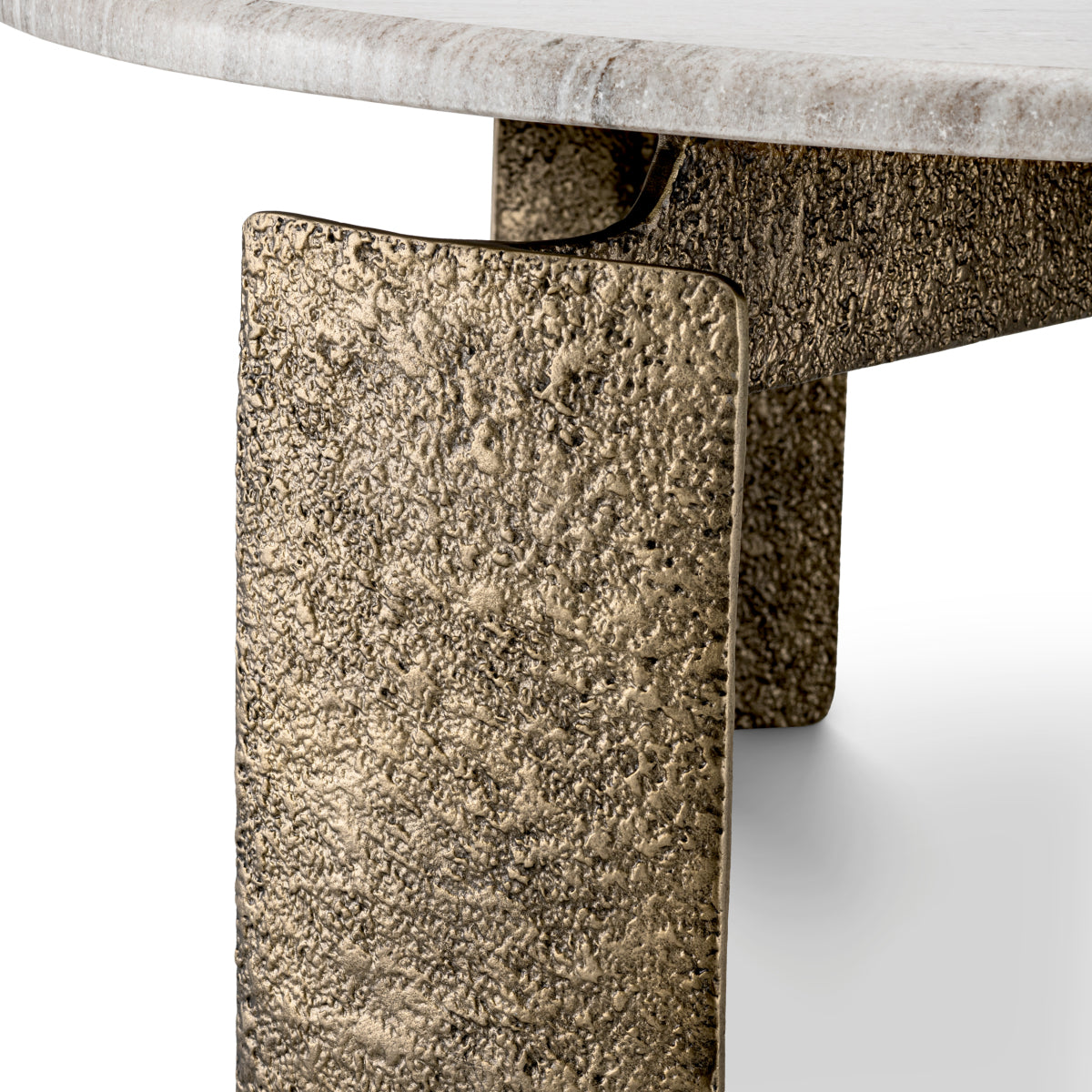 Round Marble Coffee Table Bodega | Eichholtz Miami