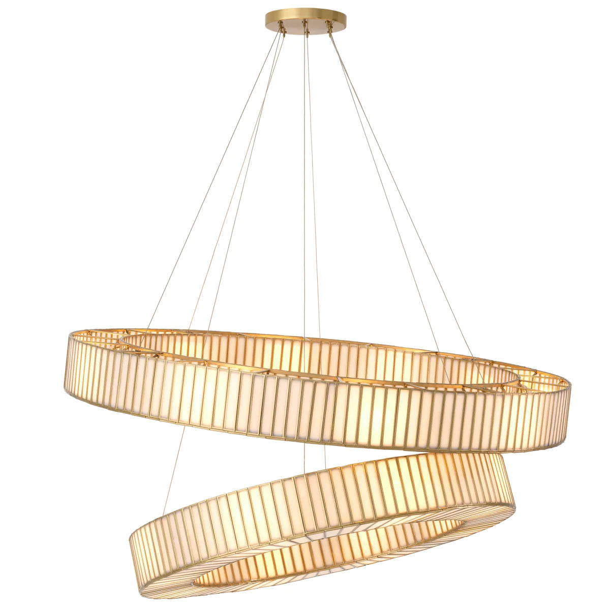 Glass Panes Chandelier Monari | Eichholtz Miami