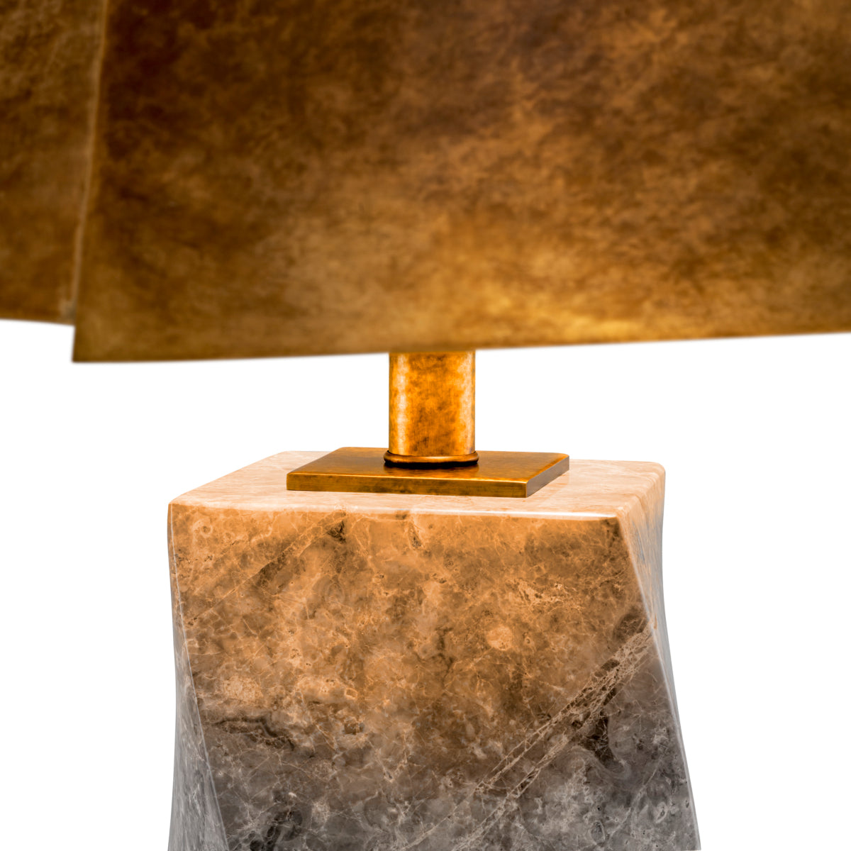Vintage Brass Table Lamp Camelia | Eichholtz Miami