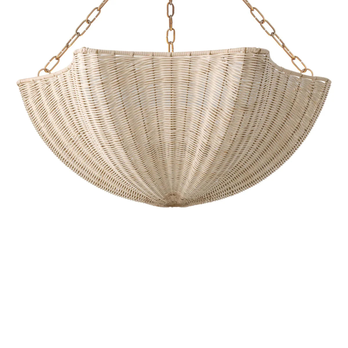 Natural Rattan Chandelier Los Palmos