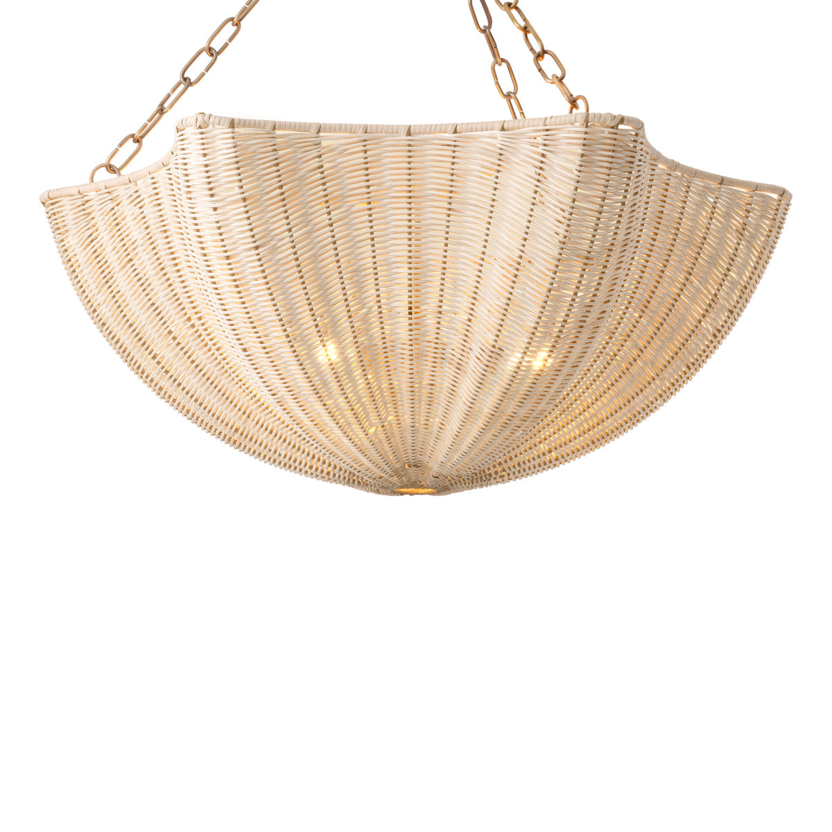 Natural Rattan Chandelier Los Palmos | Eichholtz Miami