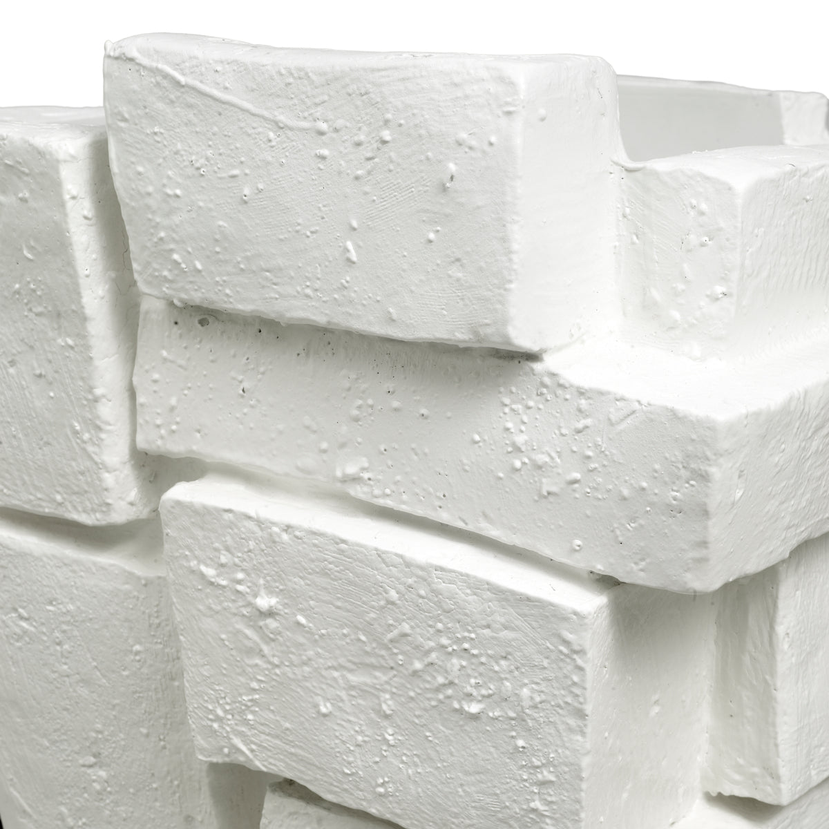White Fiberglass Planter Santanter | Eichholtz Miami