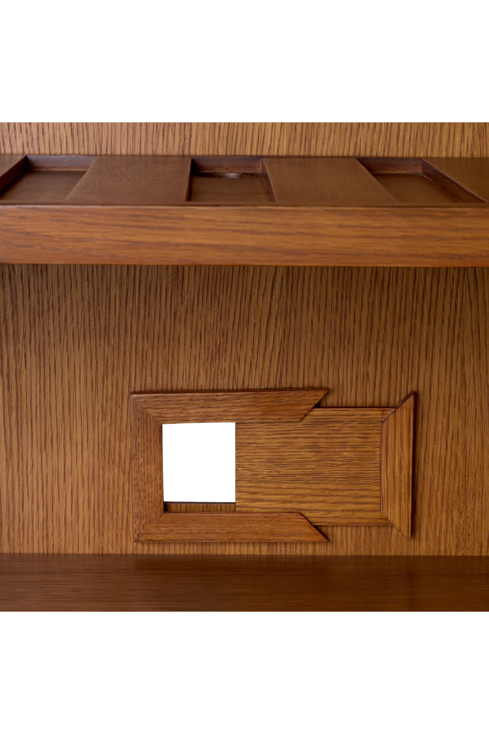Oak 2-Door Bar Cabinet Borchard | Eichholtz Miami