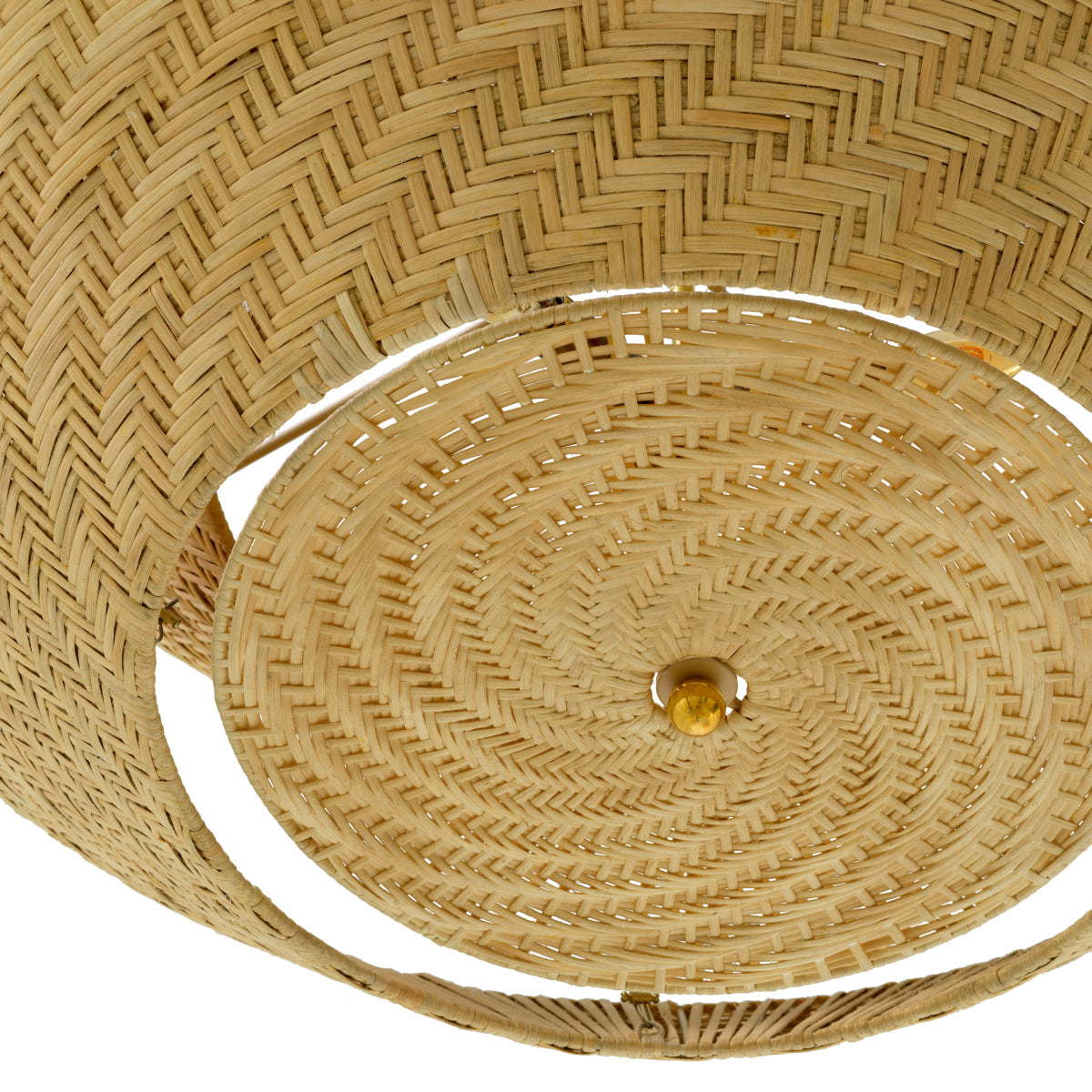 Natural Rattan Chandelier Tavira | Eichholtz Miami