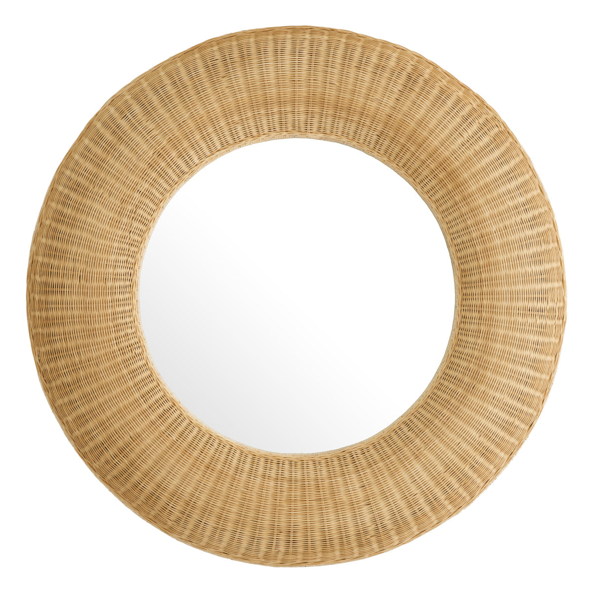 Round Handwoven Rattan Mirror Idora | Eichholtz Miami