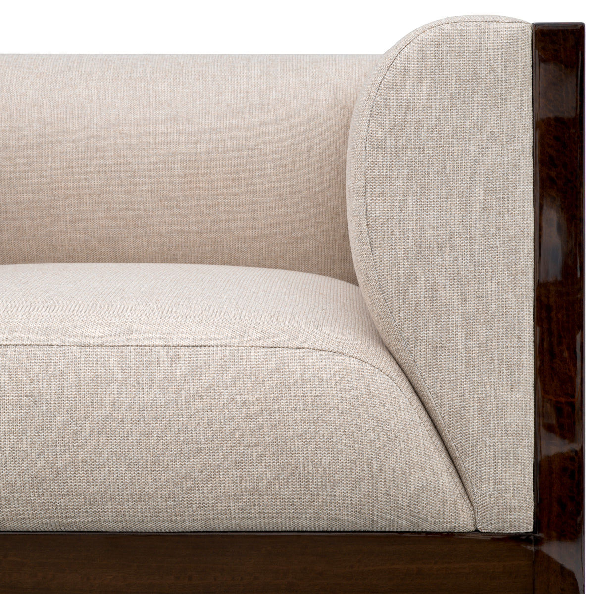 Eucalyptus Veneer Swivel Chair Sebastian | Eichholtz Miami