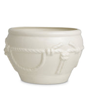 Off-white Ceramic Planter Giverny | Eichholtz Miami