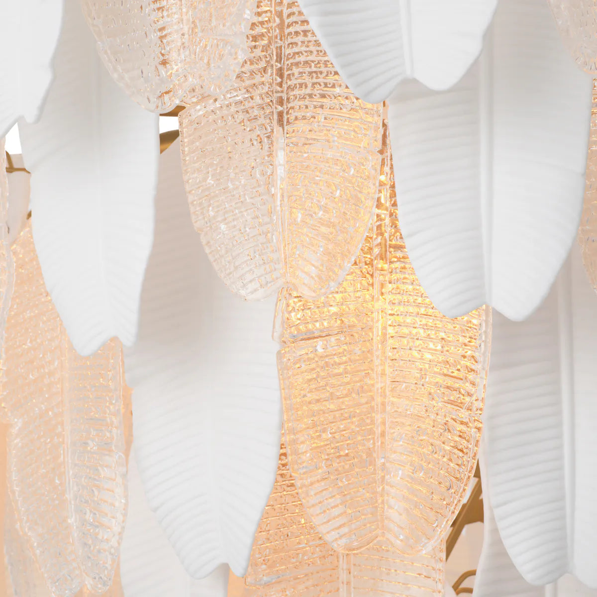 Glass Layered Chandelier Saint Lucia | Eichholtz Miami