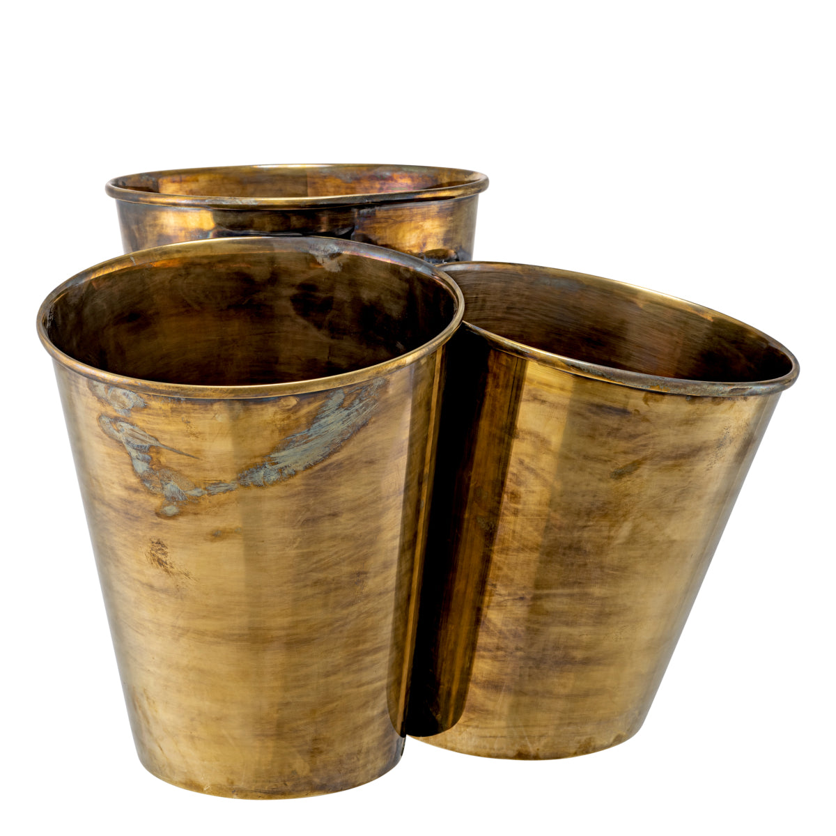 Vintage Brass Wine Cooler Christian | Eichholtz Miami