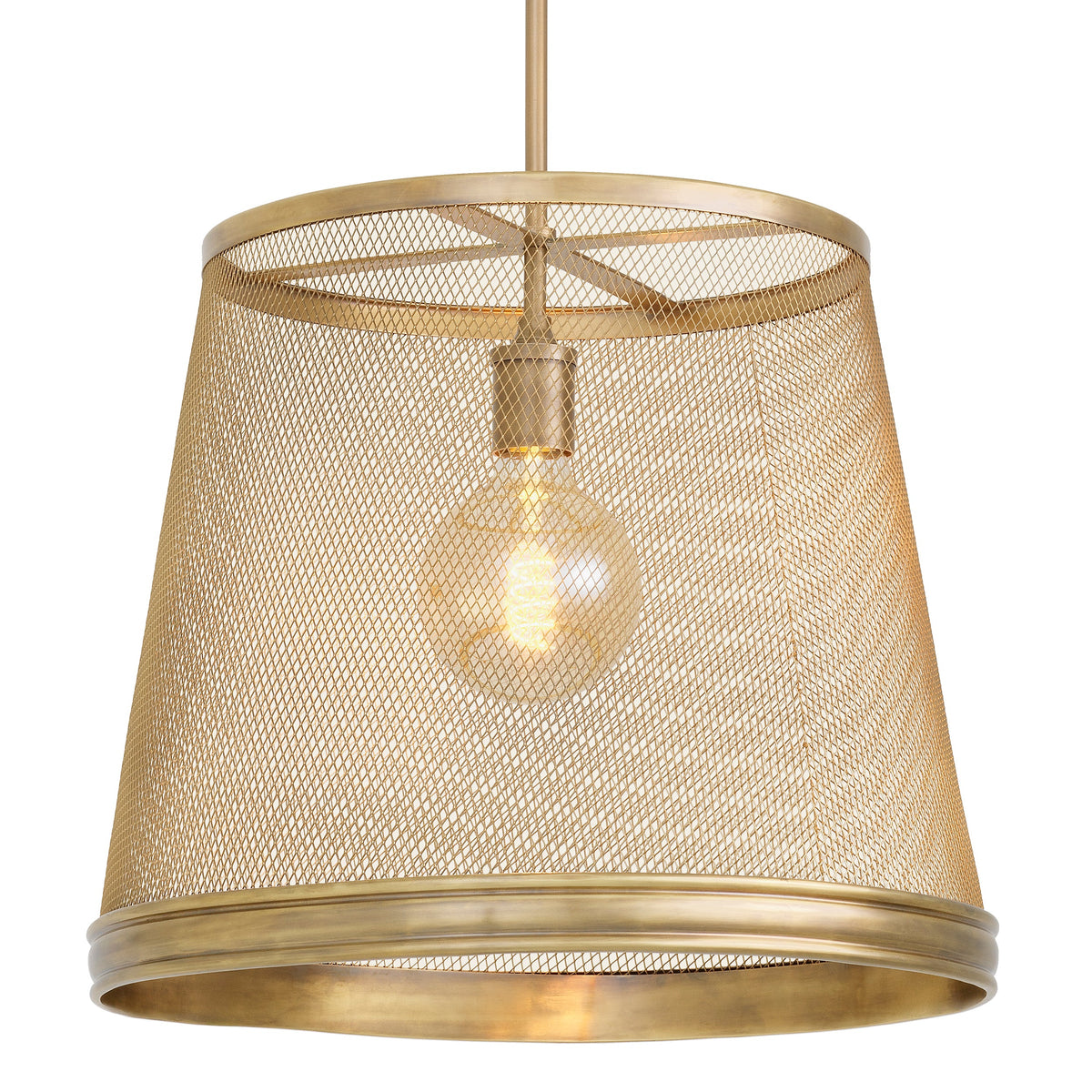 Brass Mesh Pendant Colindale | Eichholtz Miami