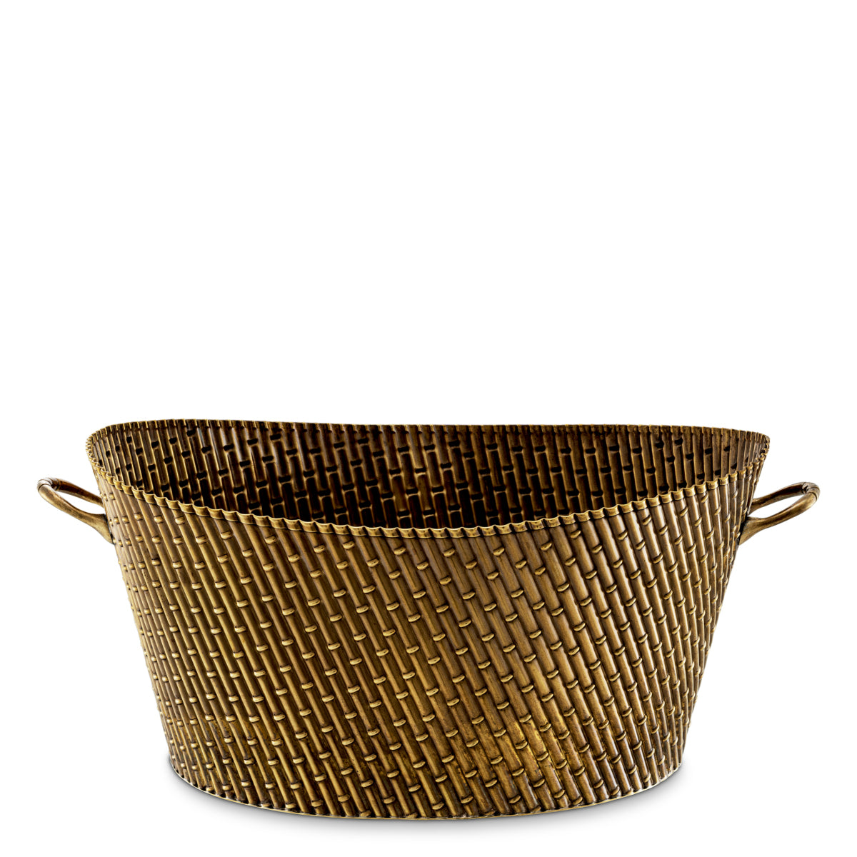 Vintage Brass Wine Cooler Barletta | Eichholtz Miami