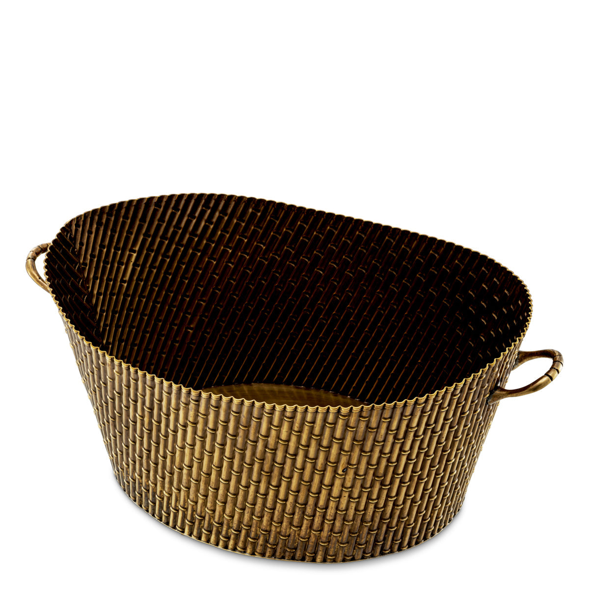 Vintage Brass Wine Cooler Barletta | Eichholtz Miami