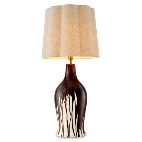 Ceramic Base Table Lamp Beatriz | Eichholtz Miami