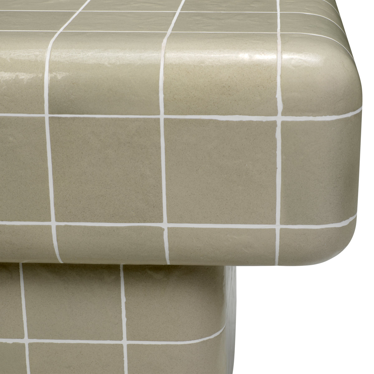 Gray Outdoor Side Table Mateo  | Eichholtz Miami
