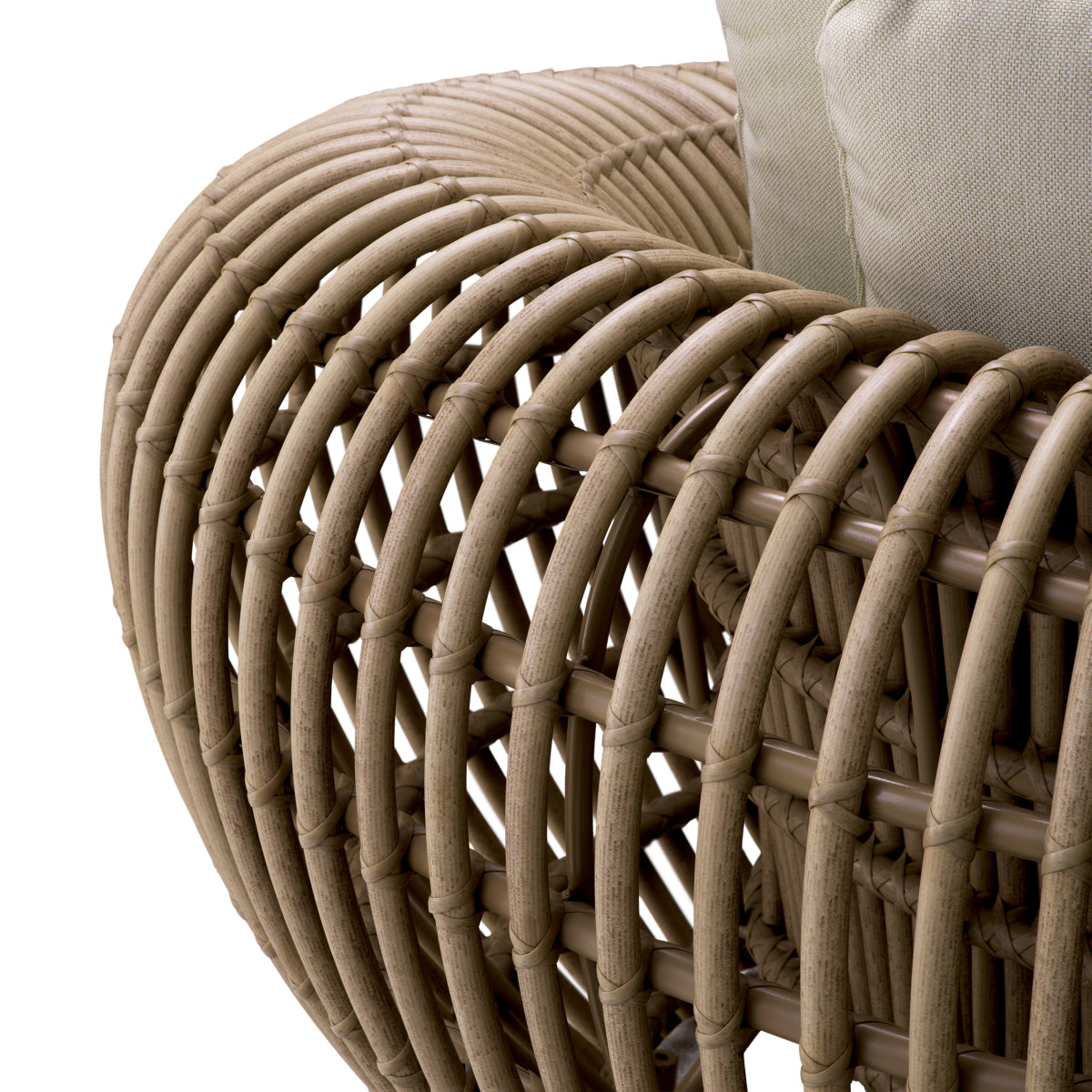 Cushioned Outdoor Lounge Chair Siderno | Eichholtz Miami