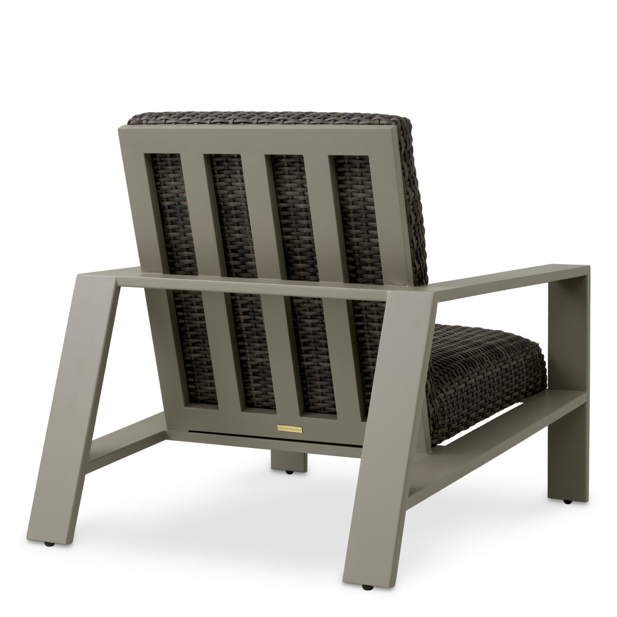 Gray Rattan Outdoor Chair Belle Vue | Eichholtz Miami