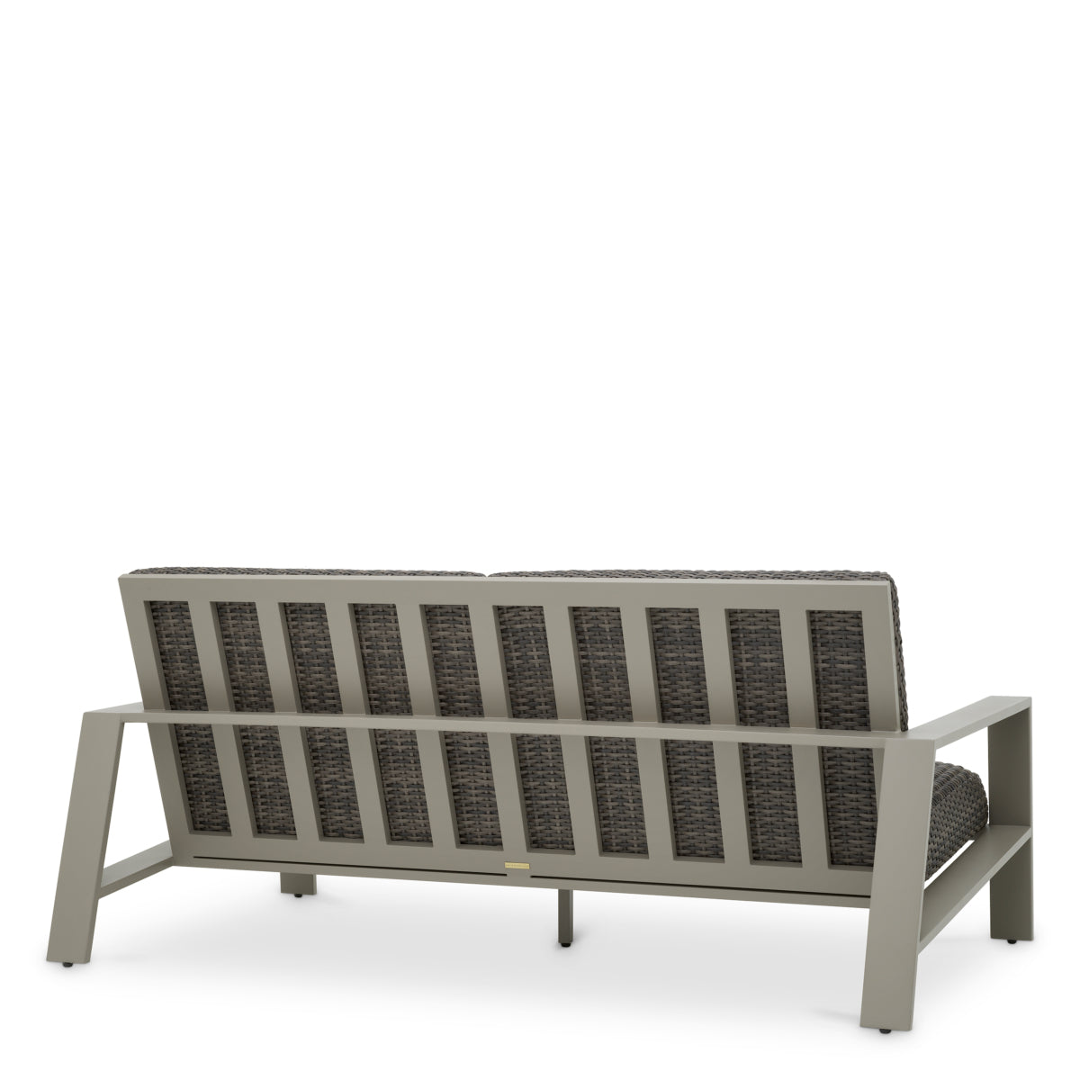 Gray Rattan Outdoor Sofa Belle Vue | Eichholtz Miami