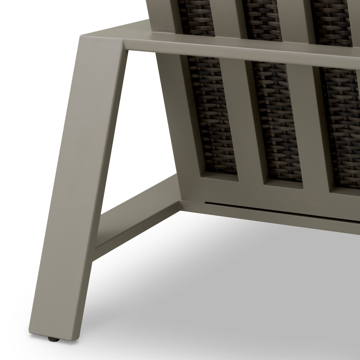 Gray Rattan Outdoor Sofa Belle Vue | Eichholtz Miami