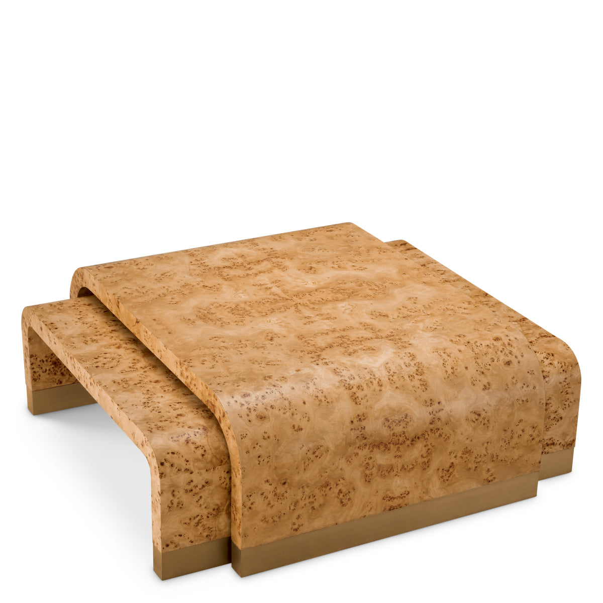 Mappa Burl Coffee Table (3) Quinton | Eichholtz Miami