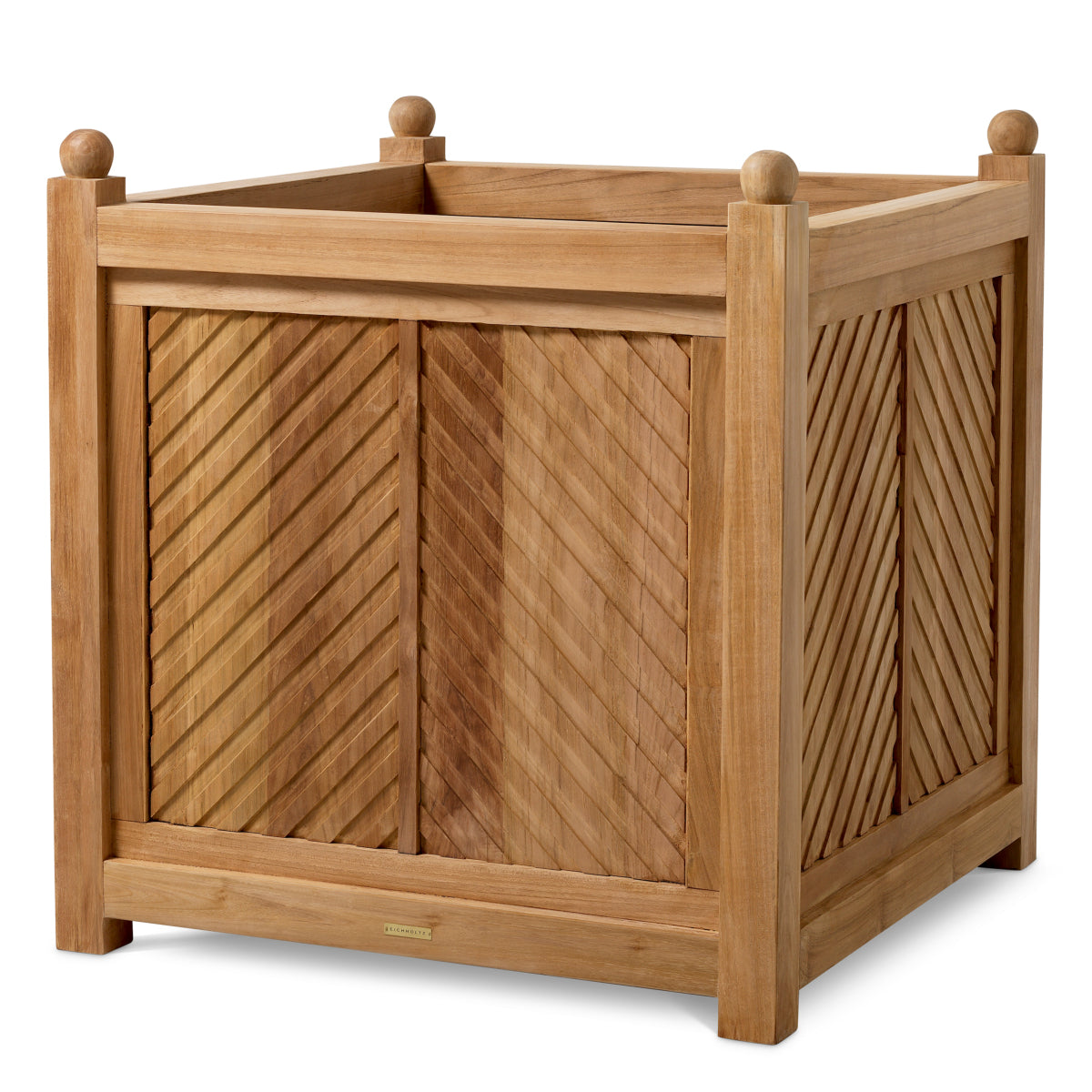 Natural Teak Outdoor Planter Stanmore | Eichholtz Miami