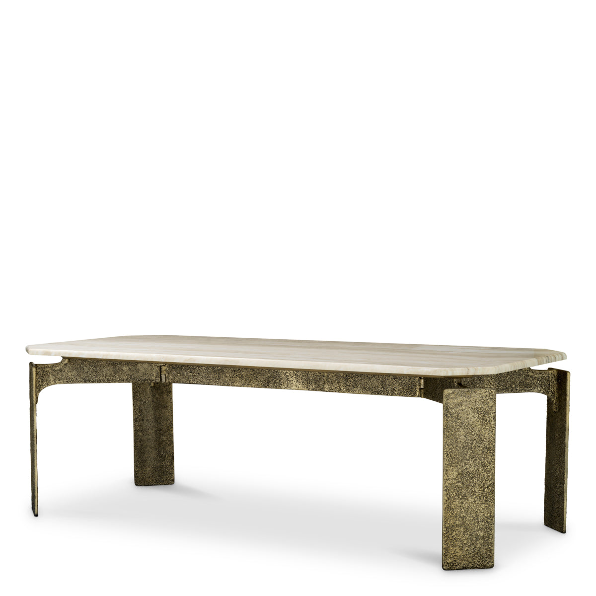 Marble Brass Dining Table Bodega | Eichholtz Miami