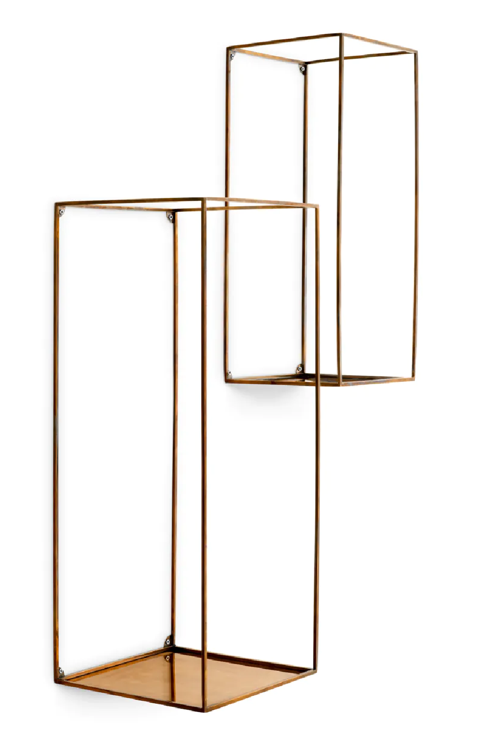 Vintage Wall Rack Set (2) Deco | Eichholtz Miami