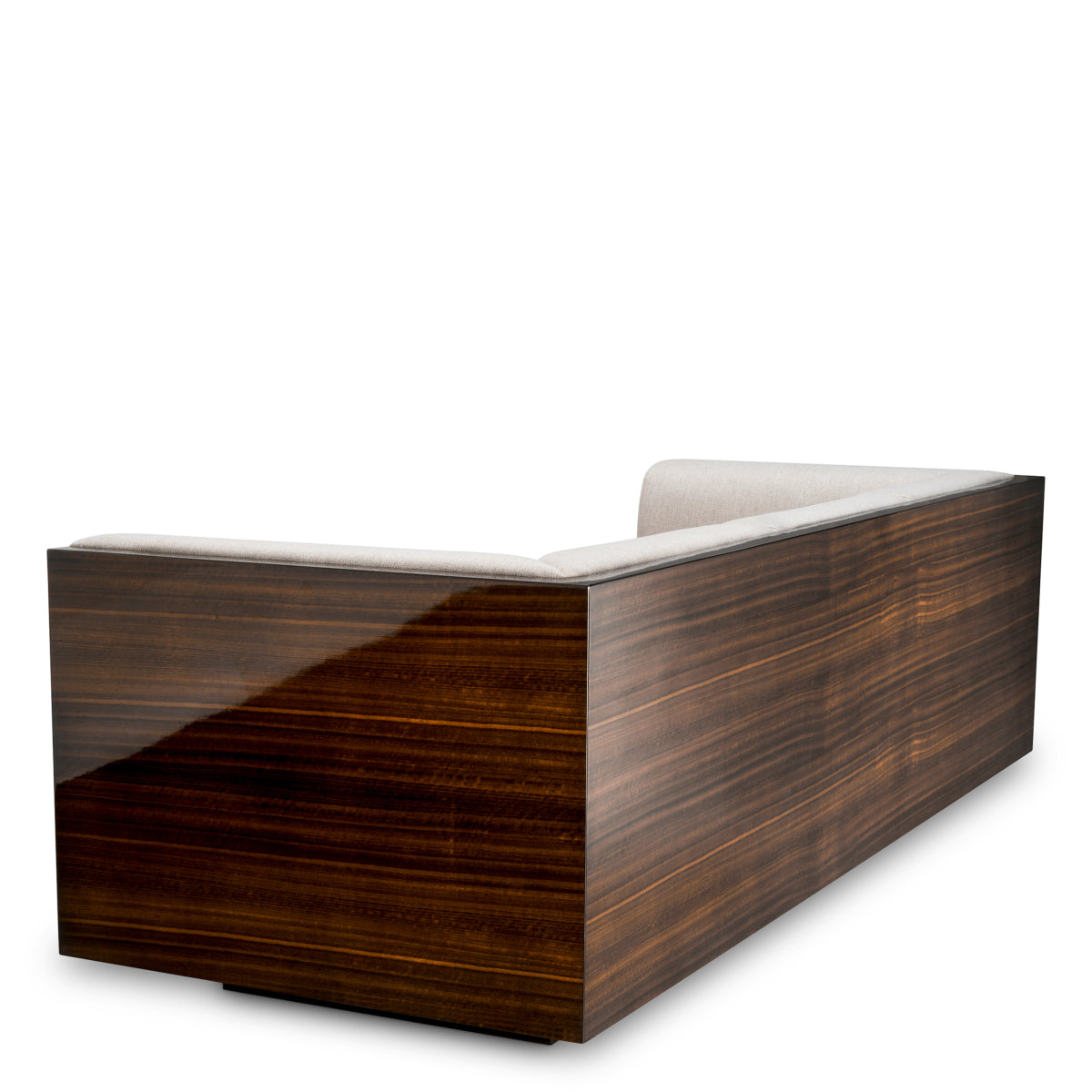 Eucalyptus Veneer Upholstered Sofa Sebastian | Eichholtz Miami