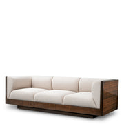 Eucalyptus Veneer Upholstered Sofa Sebastian | Eichholtz Miami