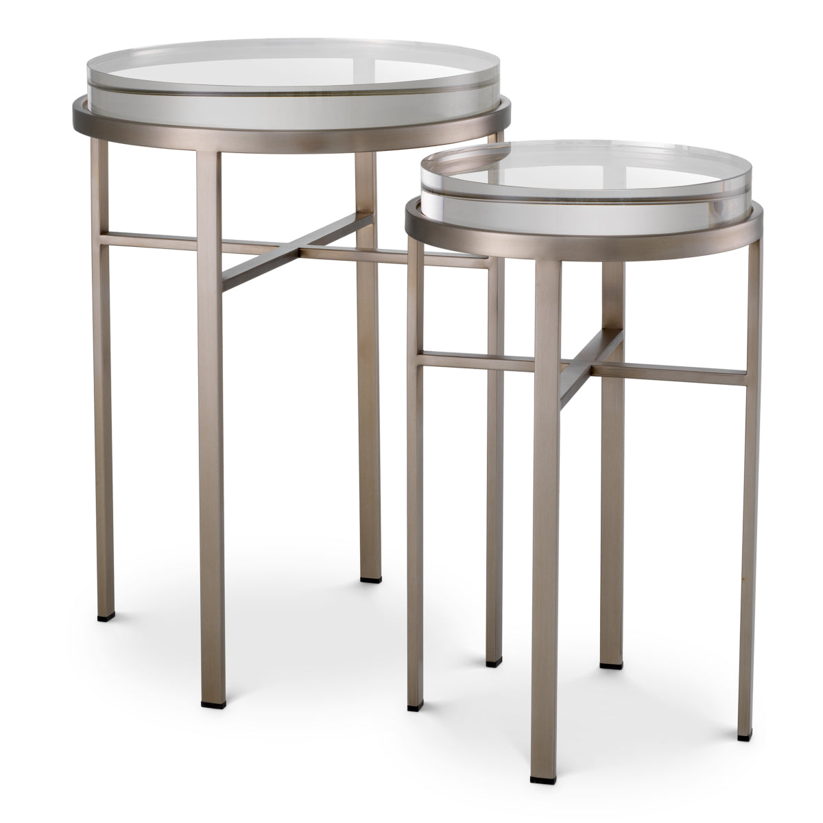 Round Side Table (2) Hoxton | Eichholtz Miami
