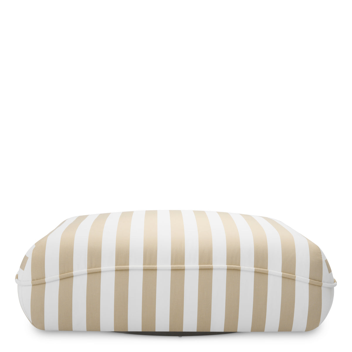 Beige Stripes Outdoor Pouf Relax | Eichholtz Miami