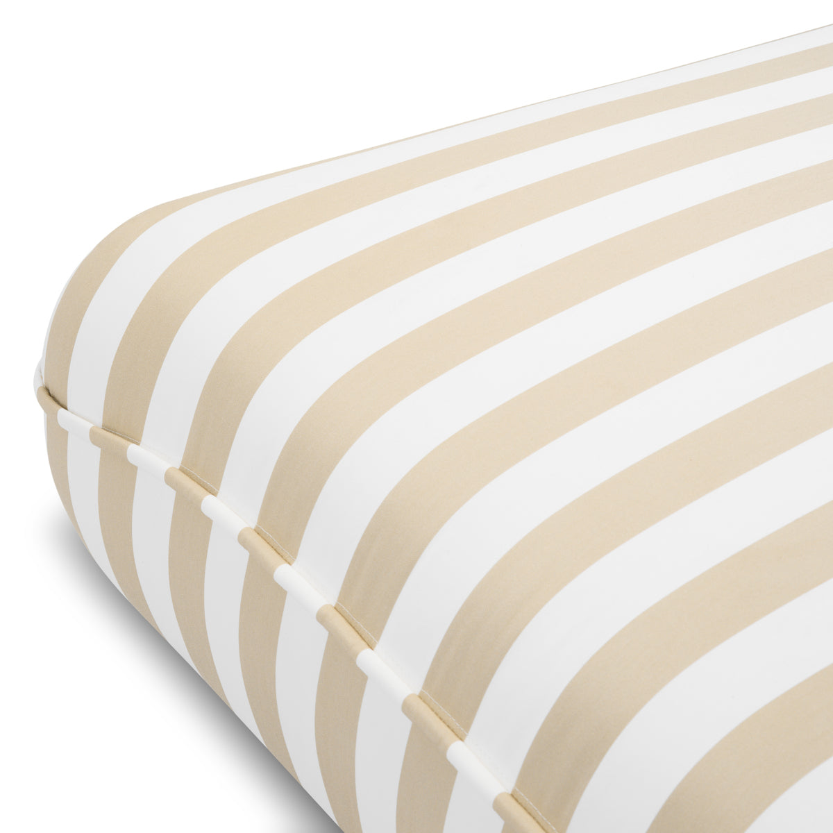 Beige Stripes Outdoor Pouf Relax | Eichholtz Miami