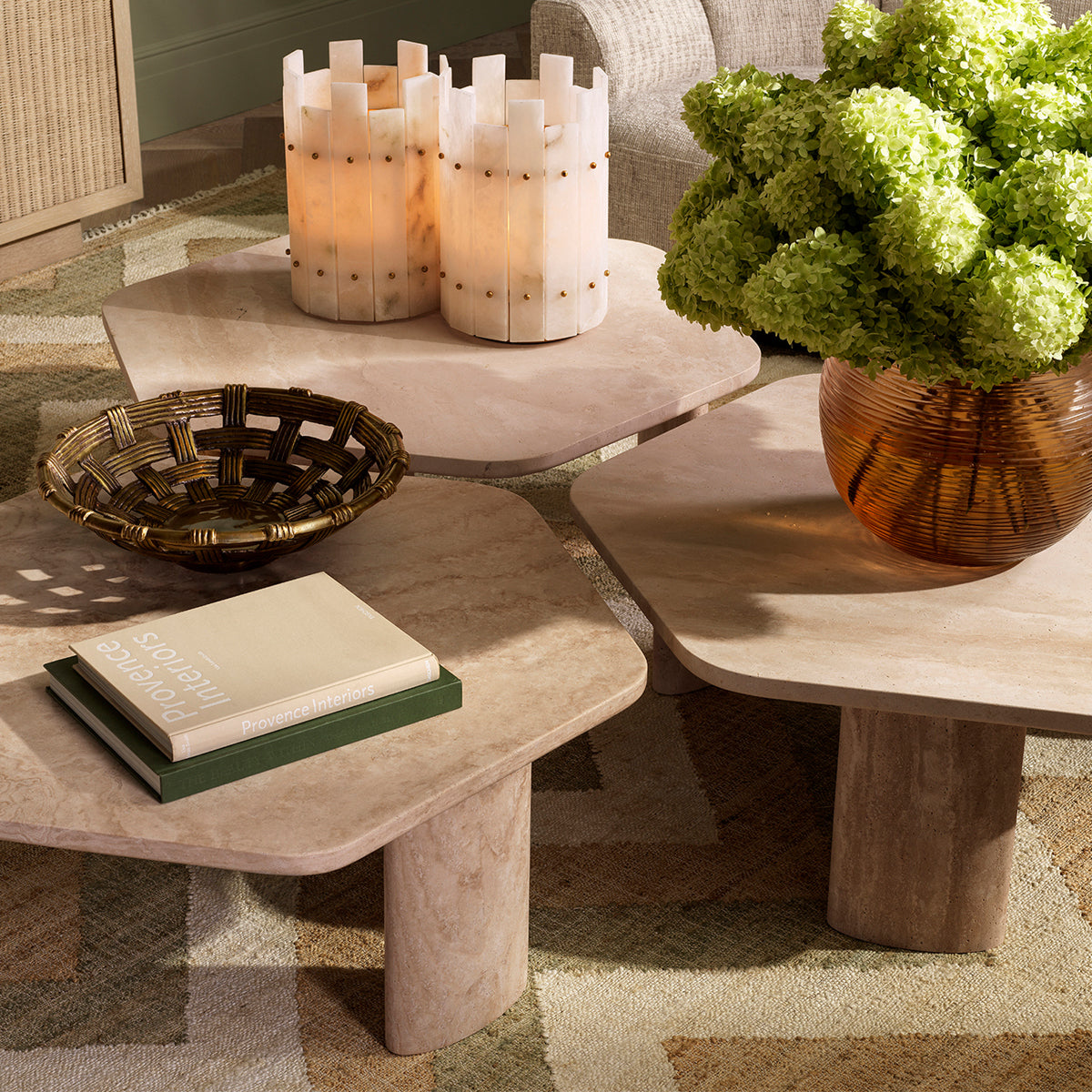 Travertine Coffee Table Zenitho | Eichholtz Miami
