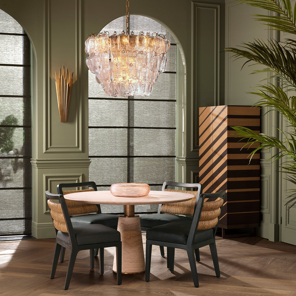 Black Dining Chair Luberon | Eichholtz Miami