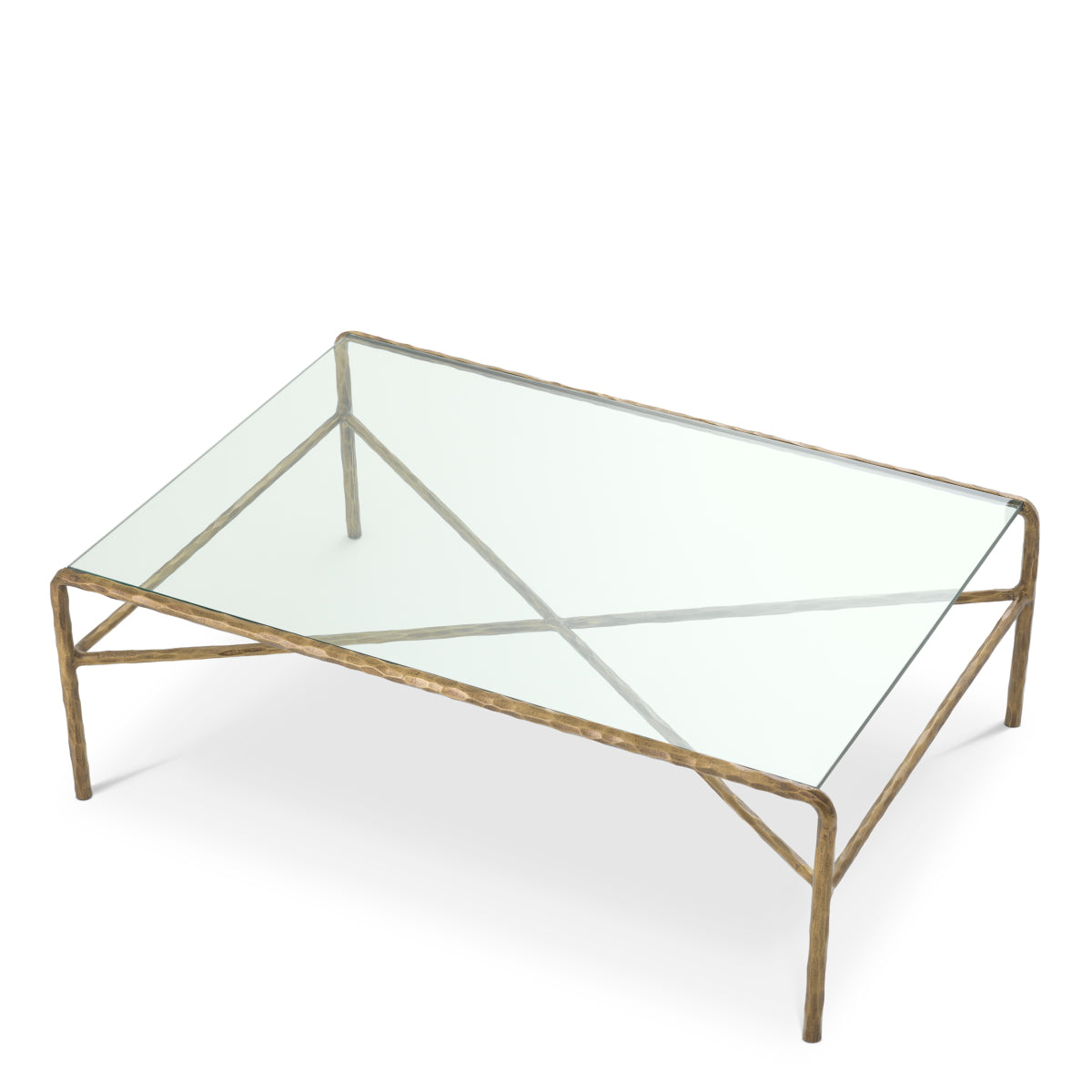 Brass Coffee Table Xandria | Eichholtz Miami