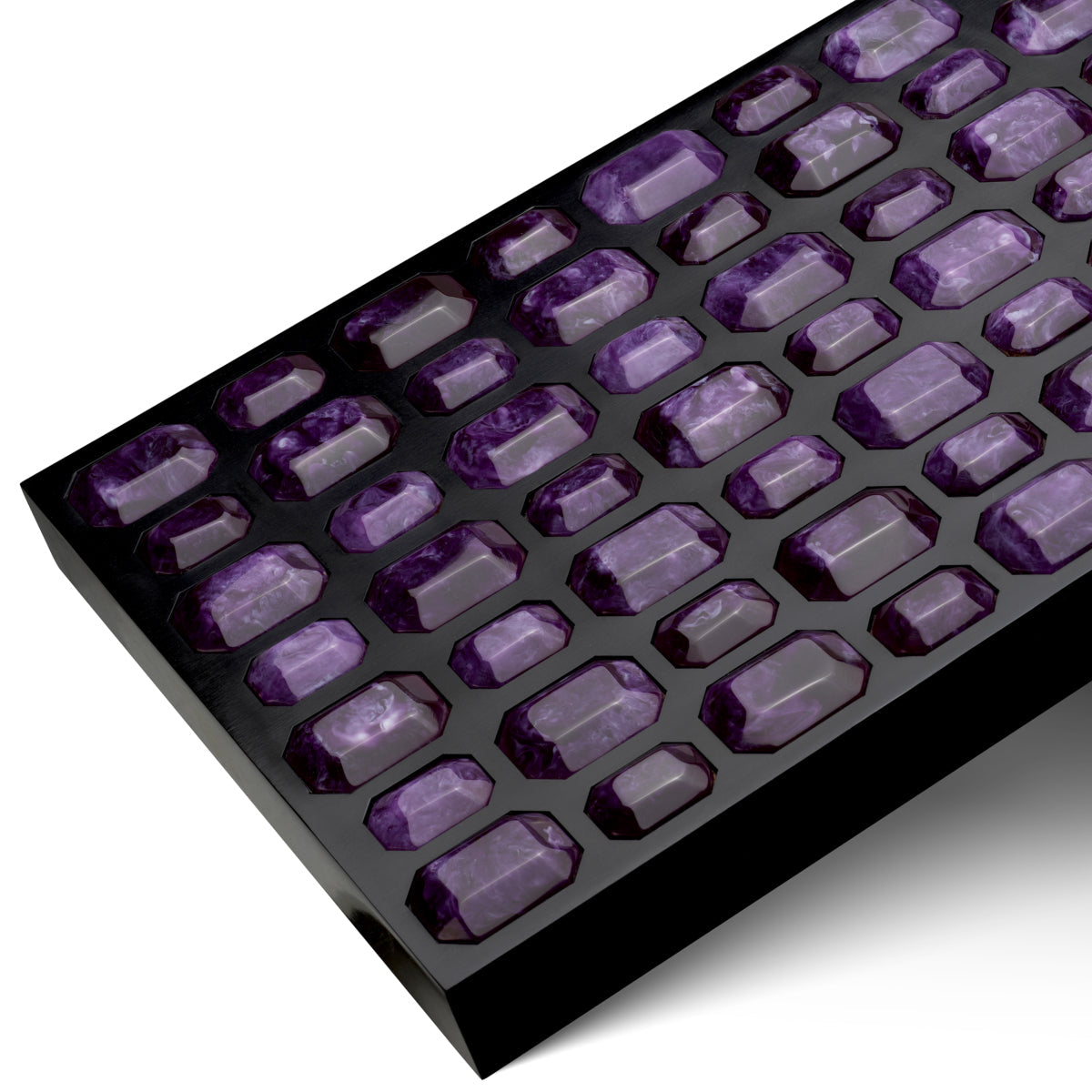Black Faux Amethyst Box Lucida | Eichholtz Miami