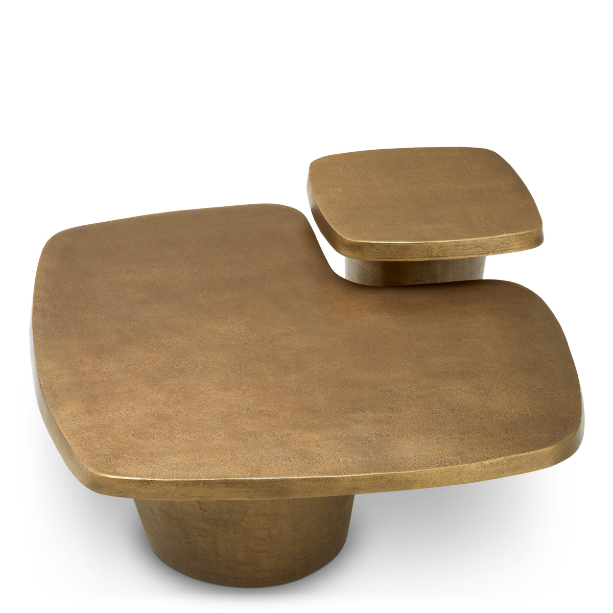 Vintage Brass Coffee Table Set (2) Pierro | Eichholtz Miami