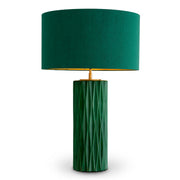 Green Ceramic Table Lamp Amarello | Eichholtz Miami