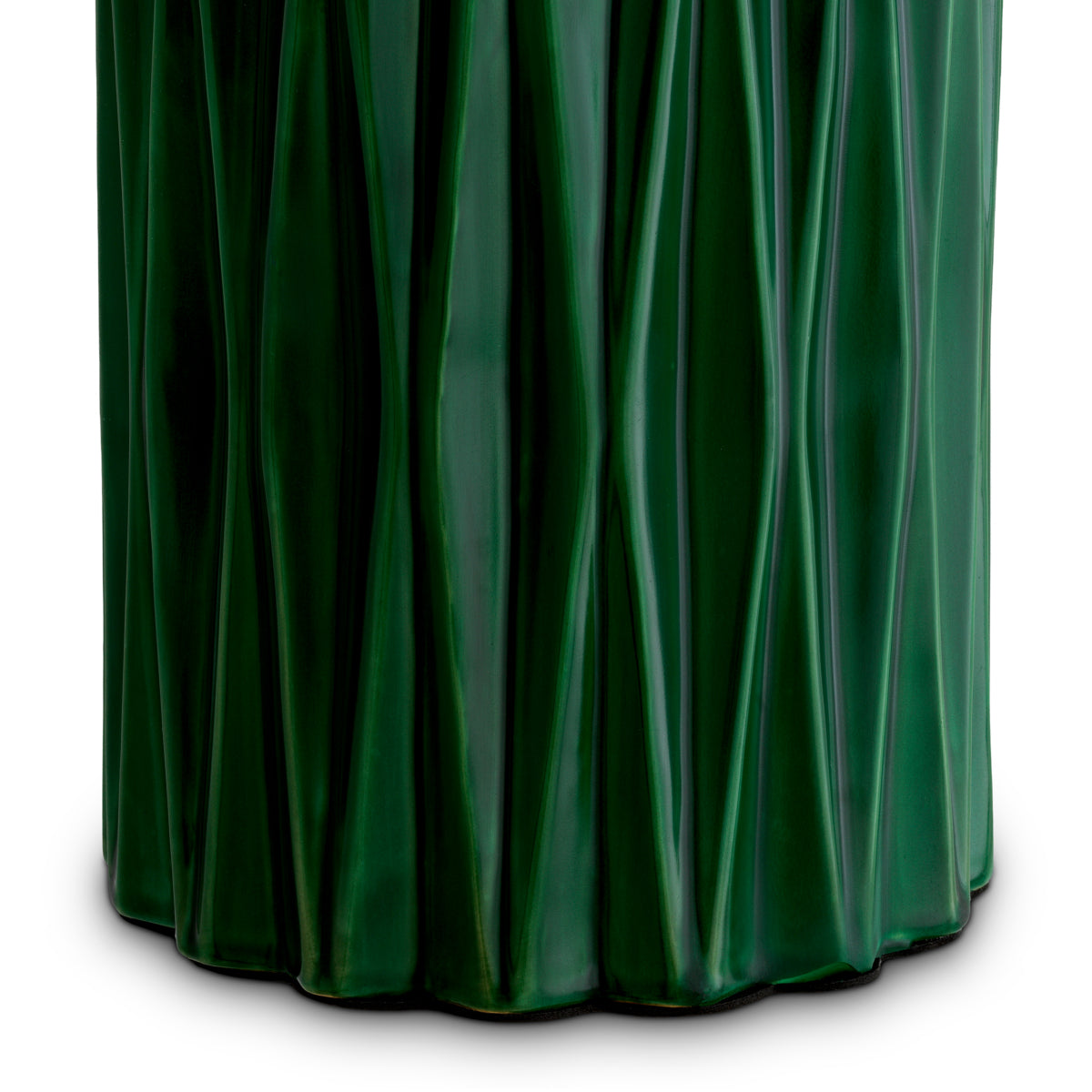 Green Ceramic Table Lamp Amarello | Eichholtz Miami