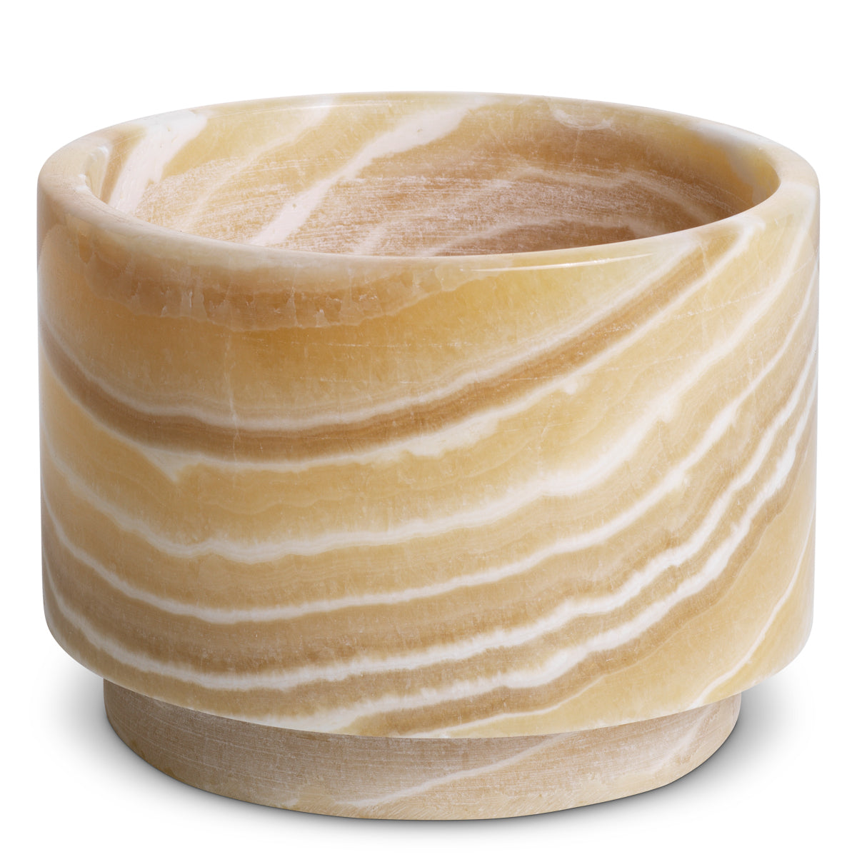 Yellow Tealight Holder Leonidas (3) | Eichholtz Miami