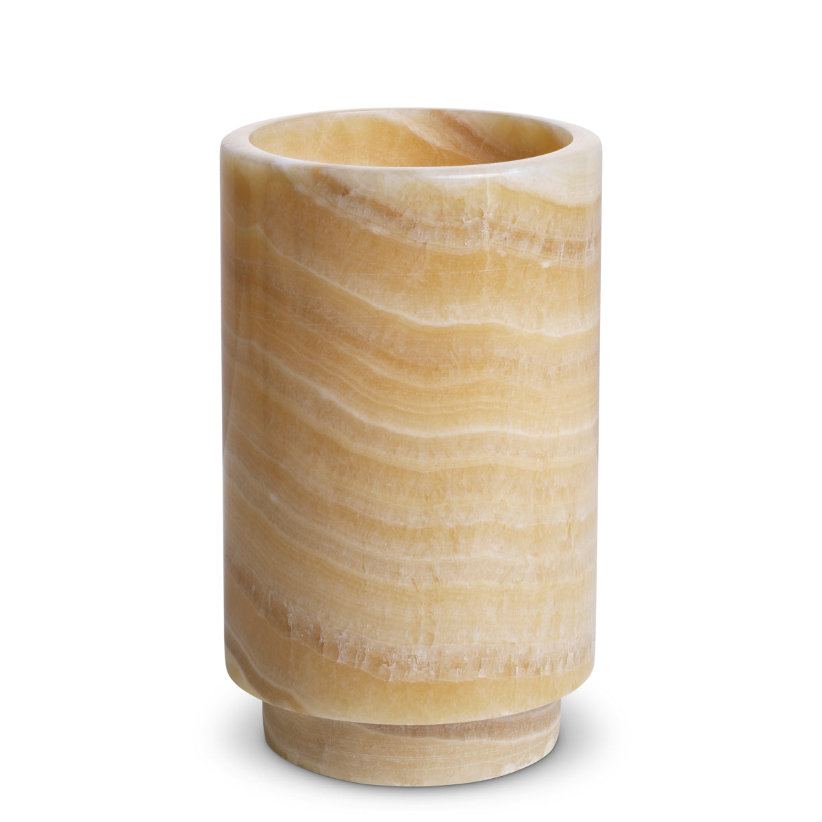 Yellow Tealight Holder Leonidas (3) | Eichholtz Miami