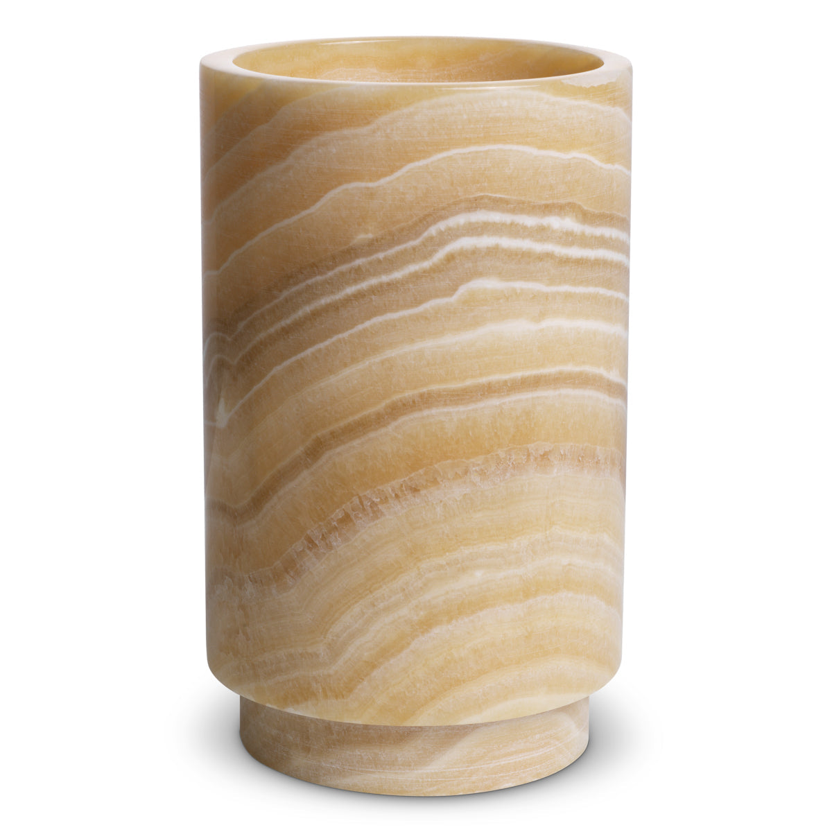 Yellow Tealight Holder Leonidas (3) | Eichholtz Miami