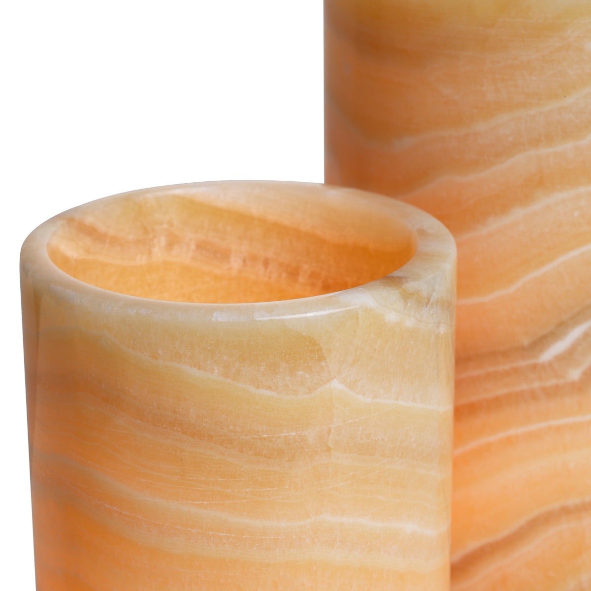 Yellow Tealight Holder Leonidas (3) | Eichholtz Miami